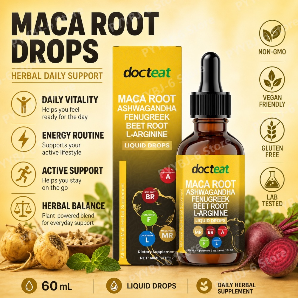 Herbal Wellness Liquid - Tetes Cairan Herbal Maca Root Beet