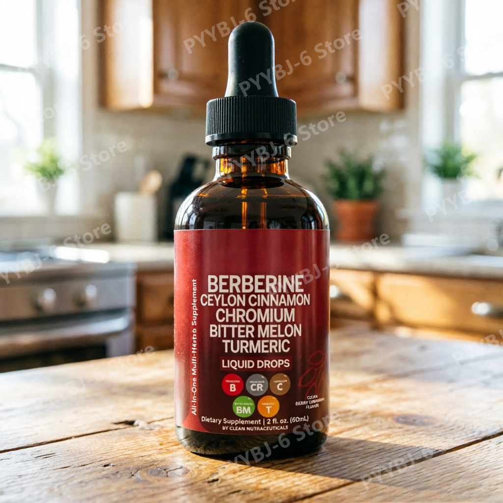 Herbal Wellness Liquid - Tetes Cair Berberin Kromium Kunyit Ginseng