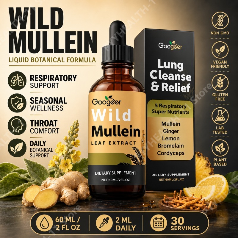 Herbal Wellness Liquid - Tetes Cair Mullein Campuran Herbal dengan
