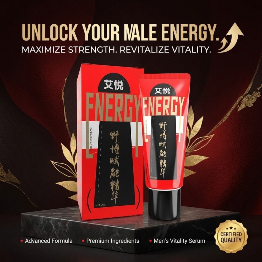 Krim Revitalisasi Energi Pria  - Herbal Wellness Formula ulasan dan harga