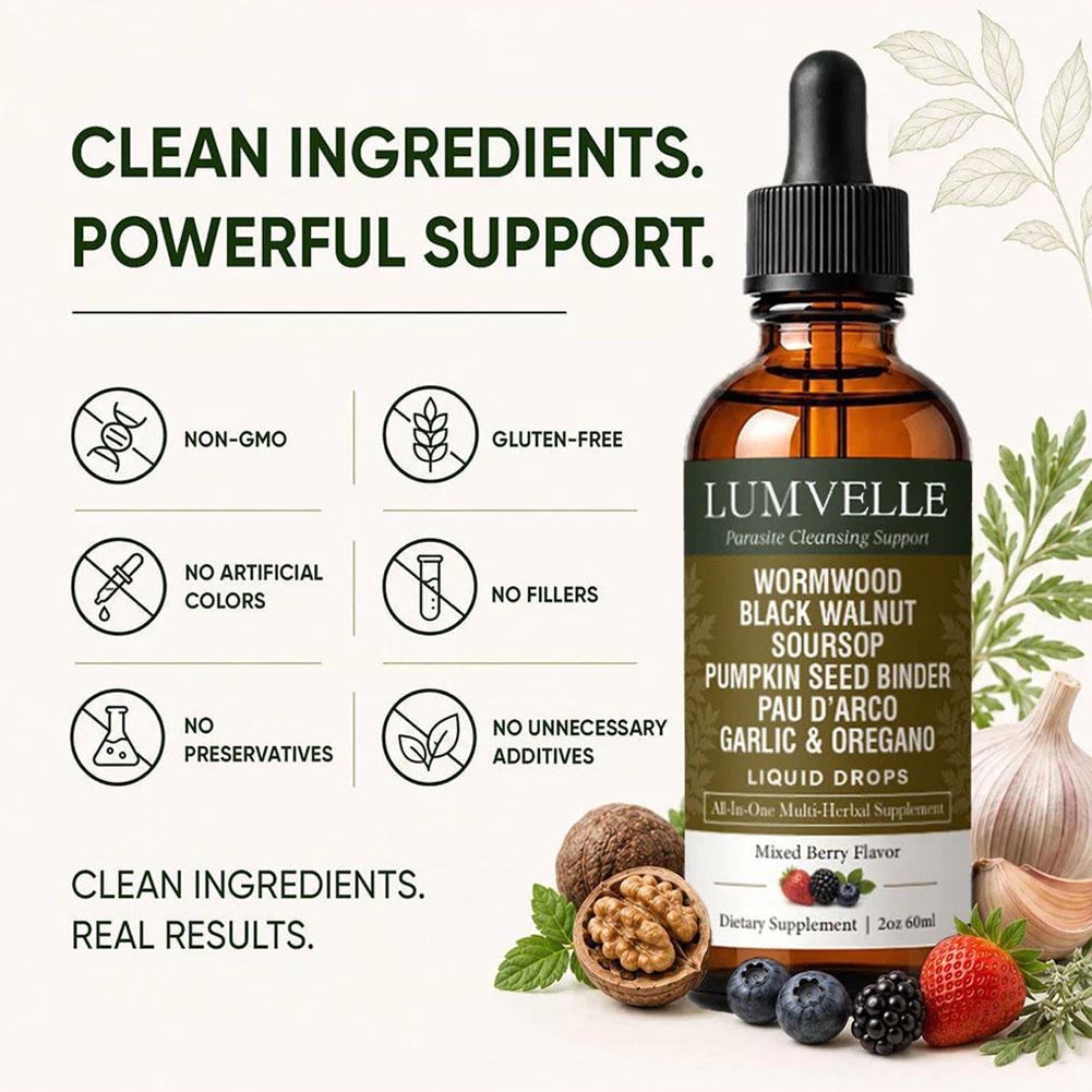 60ml Tetes Herbal Wormwood den - Herbal Wellness Liquid ulasan dan harga
