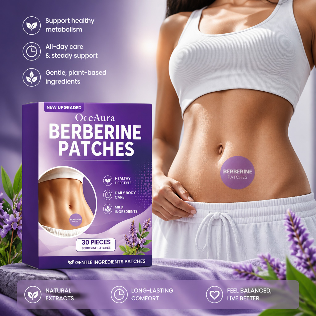 OceAura Berberine Care Patches - Herbal Wellness Formula ulasan dan harga