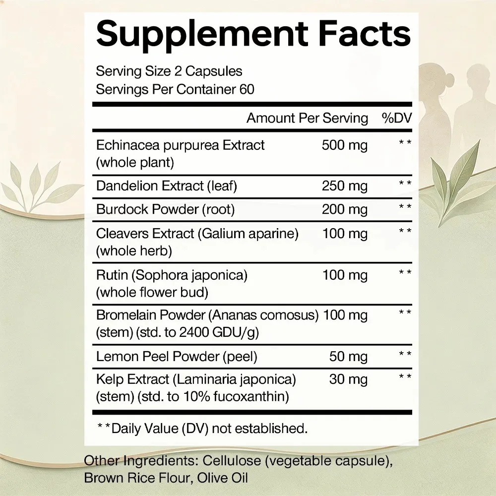 Suplemen Pembersih Limfatik -  - Herbal Wellness Formula ulasan dan harga