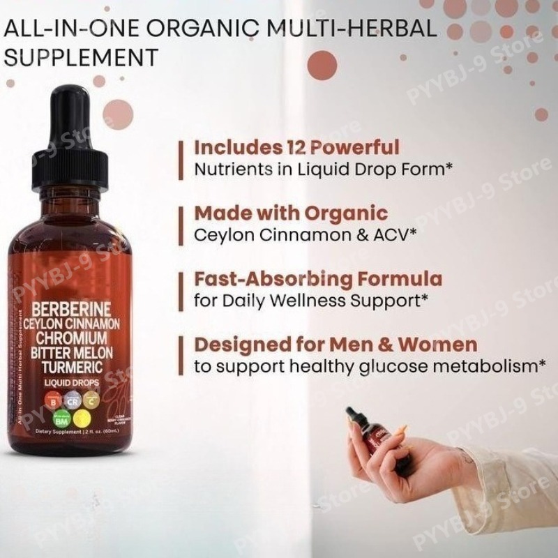 Tetes Cair Berberin Kromium Ku - Herbal Wellness Liquid ulasan dan harga