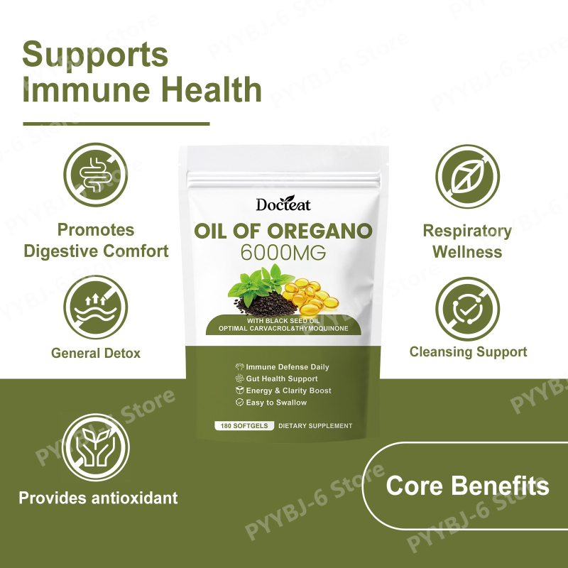 Softgel Minyak Oregano dengan  - Herbal Wellness Formula ulasan dan harga
