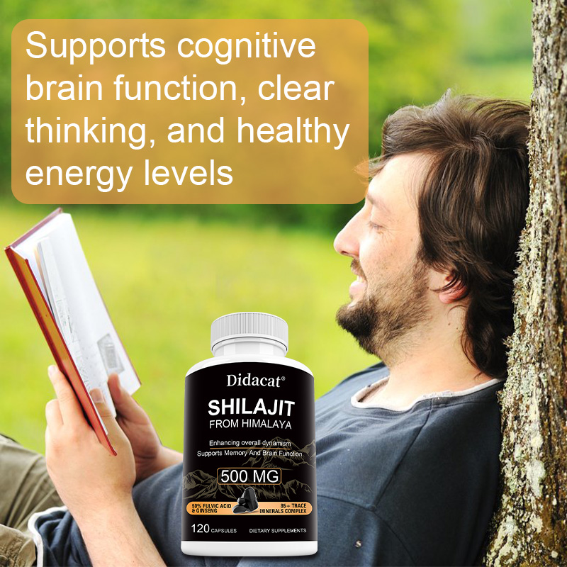 Kapsul Shilajit & Ginseng Hima - Herbal Wellness Formula ulasan dan harga
