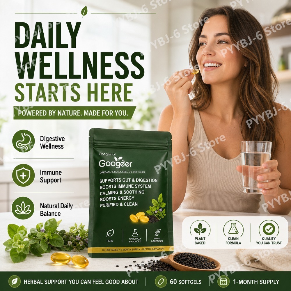 Minyak Biji Hitam Oregano Soft - Herbal Wellness Formula ulasan dan harga