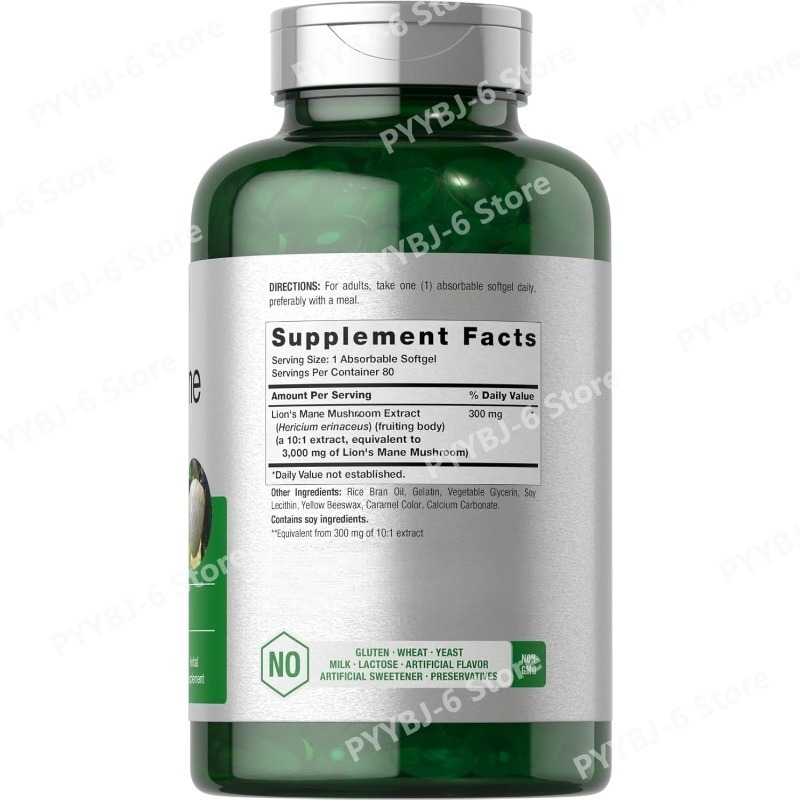 Ekstrak Jamur Lion's Mane Non- - Herbal Wellness Formula ulasan dan harga