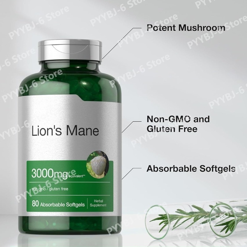 Ekstrak Jamur Lion's Mane Non- - Herbal Wellness Formula ulasan dan harga