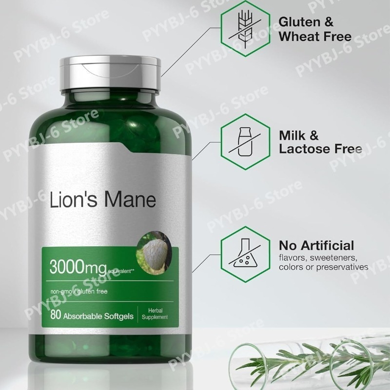 Ekstrak Jamur Lion's Mane Non- - Herbal Wellness Formula ulasan dan harga